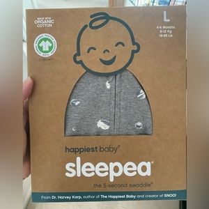 UNOPENED Dr. Harvey Karp Happiest Baby Swaddle Sz L